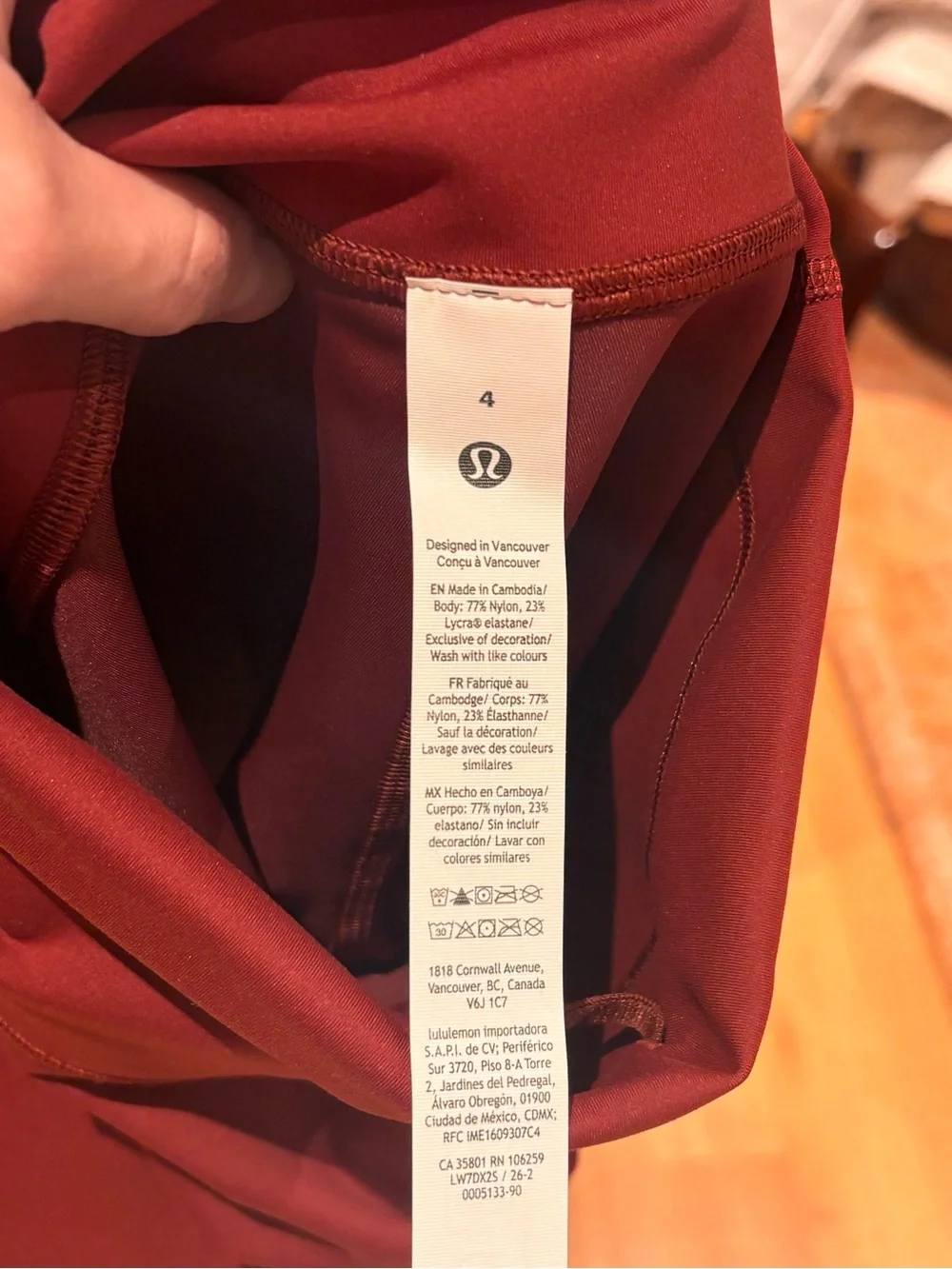 NWT - Lululemon Wunder Train No Line High-Rise Short 6